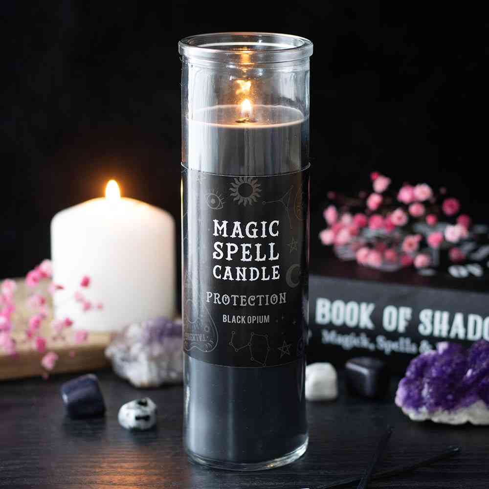 Something Different - Protection Opium Magic Spell Tube Bougie Parfumée - Noir